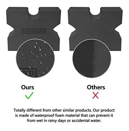 Pridefend 2 Shooting Rests for Rifle, Pistol, and Shotgun 1