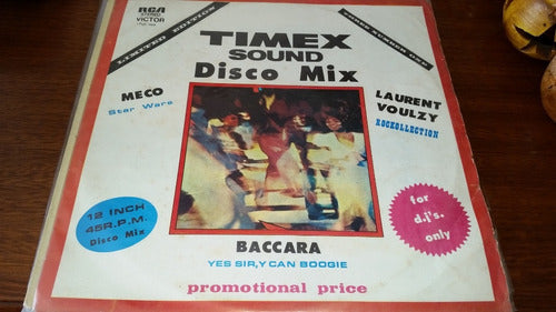 Timex Sound Disco Mix Variado Vinilo Uruguay Muy Raro Rojo 0