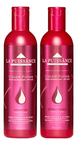 La Puissance Kit Color Shampoo + Acondicionador Pelo Teñido 0