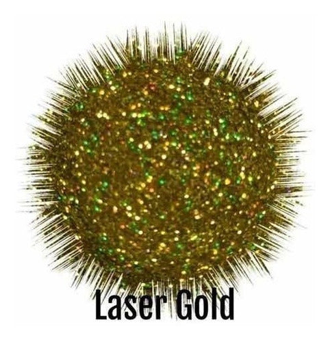 King Dust Edible Glitter Gold Laser 4g 1