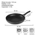 Hudson Antiadhesive Teflon Combo + Wok + Pancake Maker 5