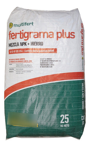 Fertilizante Especial Para Grama Bahiana 8kg - 500mts2 0