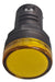 Vefben Yellow Waterproof LED Indicator 22mm 220V 1