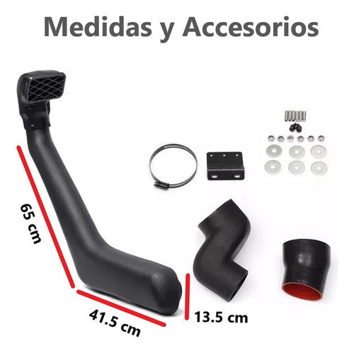 Snorkel Toma De Aire P/ Toyota Hilux 2009 2010 2011 2012 1