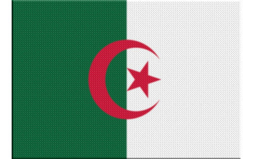 PasiónDelHincha Ciudadela Thermoadhesive Patch Algeria Flag 0