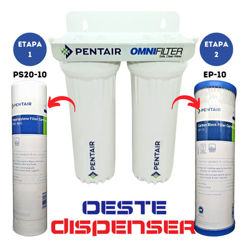 Pentair Under-Sink 2-Stage Water Purifier with Faucet 1