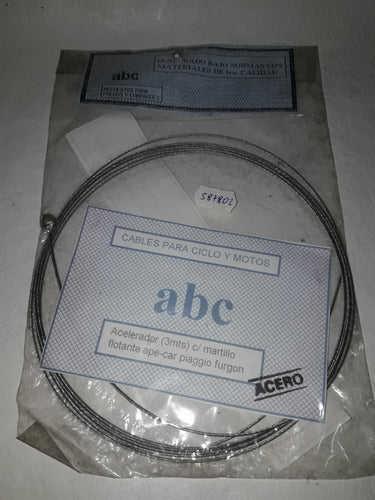 ABC Cable Interno Acelerador 587802 Piaggio Ape Allsales 1