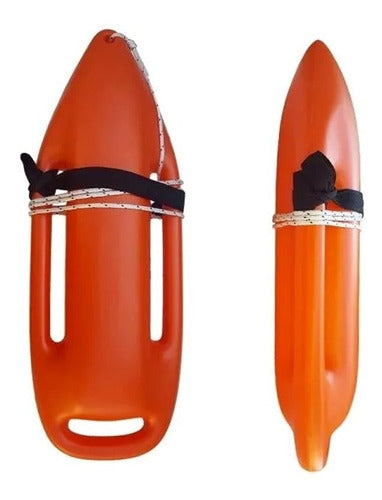 Aquafloat Salvavidas Torpedo Rescate Profesional Reforza Tipo Baywatch 1