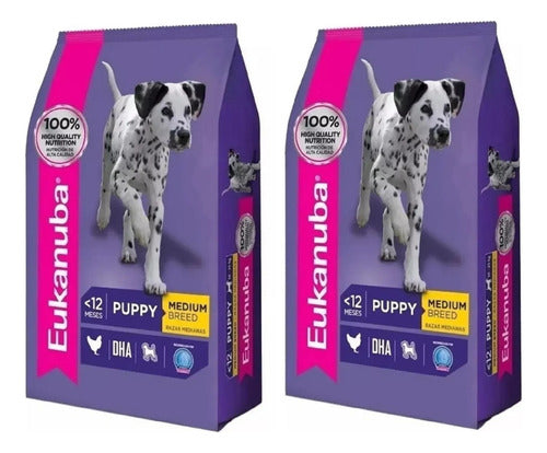 Eukanuba Cachorros Razas Medianas Pack 2 Bolsas X 3kg (6 Kg) 0