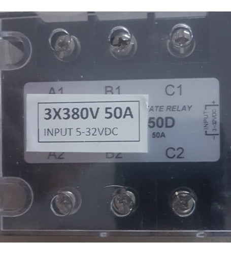 770 CHICOTES Solid State Relay Trifásico 50a 0