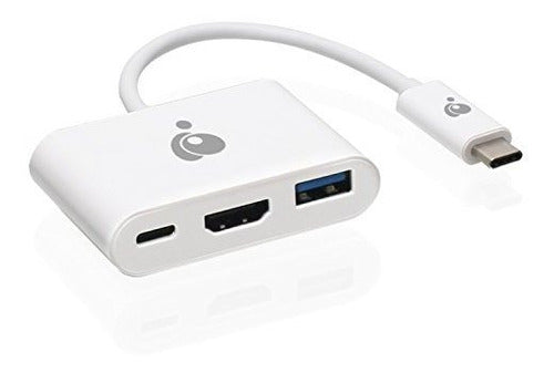 Adaptador Multipuerto Iogear Usb-c A Hdmi / Usb, Guc3c3h 0