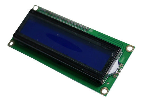 LCD Display 16x2 1602 Blue with I2C Interface for Pic Arm Development Series 0