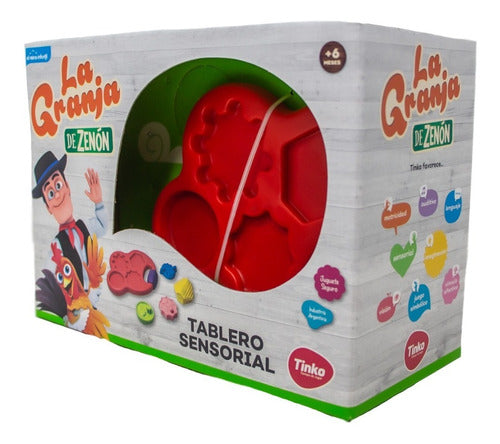 Tablero Sensorial Zenon Didactico Bebe Tinko -sharif Express 1