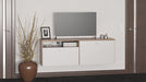 Floating TV Stand + Floating Shelf + Coffee Table Living Room Set 10