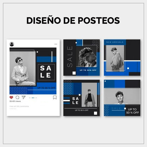 Diseño De 6 Posteos Flyers Publicaciones P/redessociales Ig 3