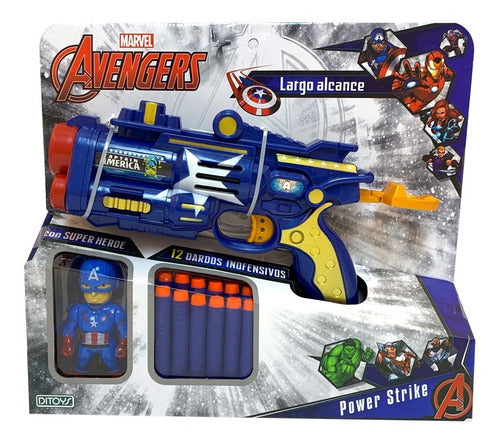 Ditoys Avengers Original Power Strike Gun 0