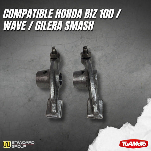 Juego De Balancines Para Honda Biz 100-wave-gilera Smash 4