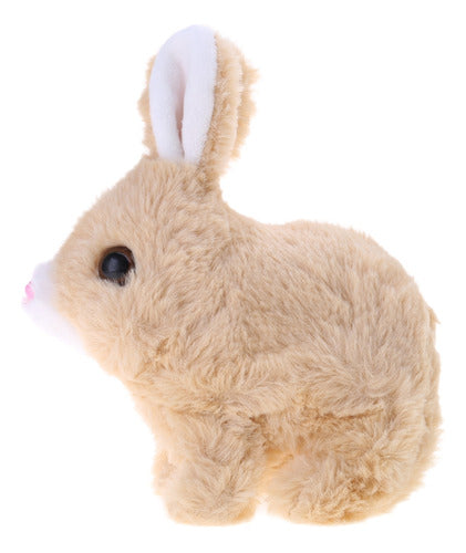 (yl) Brinquedo De Coelho Plush Bunny Operated Hopping Animal 0