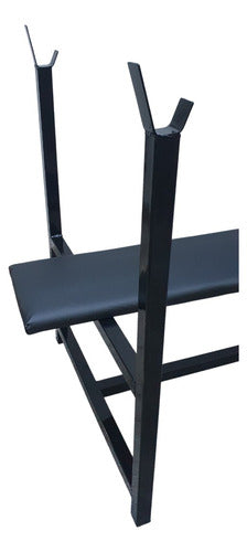 Cattani Fitness Flat Bench Press with Rack 1