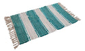 Thick Woven Cotton Rug with Fringes 80x50 3