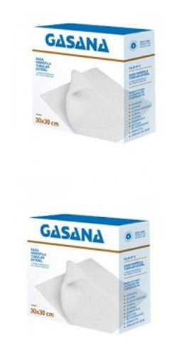 2 Boxes of Gauze 30x30cm N5 / 6 Packs X 2 Pieces from Gasana 0