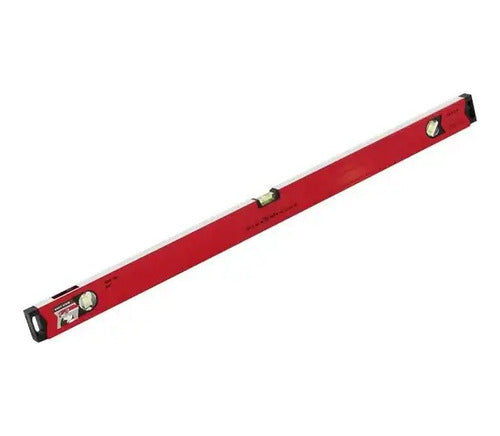 Maxmetal Red Aluminum Level 50cm 508mm 3 Bubbles Brute Tools 0