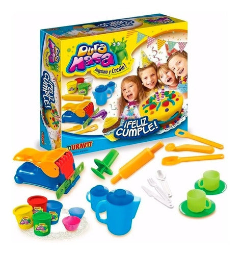 Juego De Masas Infantiles Feliz Cumple Duravit C/ Accesorios 0