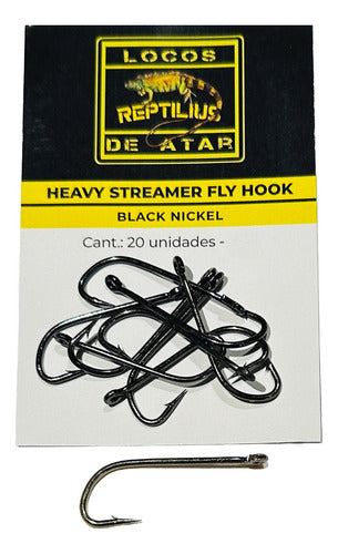 Reptilius Heavy Streamer Fly Hook - Fly Tying 16