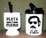 Athenas Mates De Polymer Sublimado + Yerbera - Pablo Escobar 7