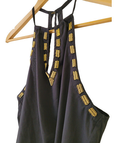 Musculosa Daniel Cassin Con Apliques 1