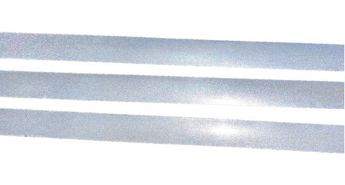 Gray Reflective Transfer Tape 1cm X 200m Thermotransferable 1