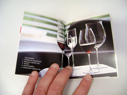 Riedel Copa Vino Sommelier Libro Catalogo En Español Boedo 1