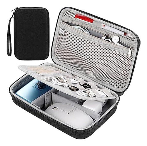 Qinntono Hard Electronic Organizer Travel Case 0