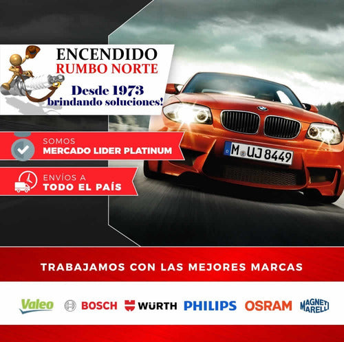 ERN Kit X 4 Bujias De Precalentamiento Kia K2400 4