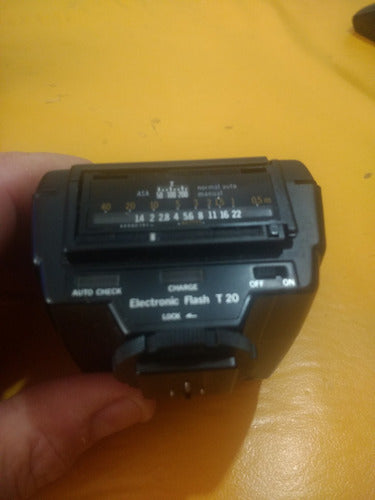 Flash Olympus T 20 En Caja Con Manual A Probar!! 5