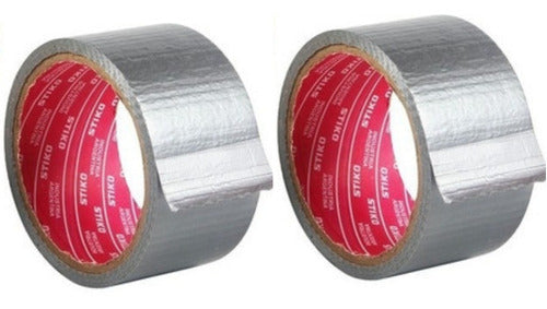 Stiko Fantastiko Silver Tape Multiuso Duct Roll X2 0