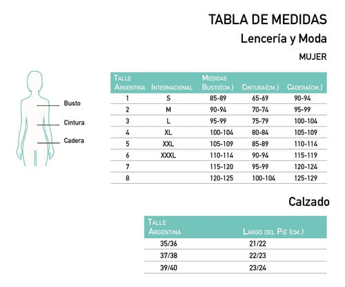 Trenda Body Encaje Y Tul C/aro Breteles Regulables 2005 3