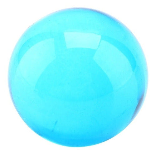 Bola De Cura De Cristal De Quartzo Azul Real Natural Rara As 0