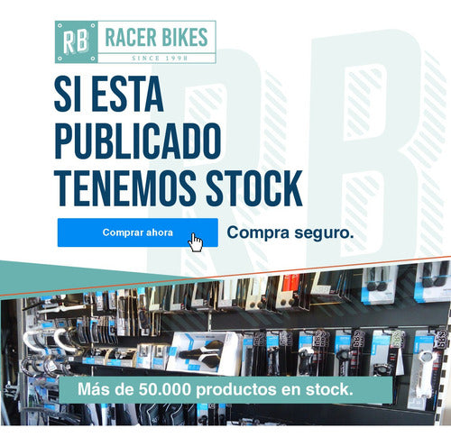 Beto Inflador CRH-009P Simple Accion - Racer Bikes 2