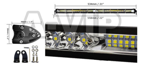 Lux Led Kit X2 Ultra Slim 80cm and 53cm Spot + Flood A-vip 2