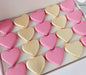 50 Corazones De Chocolate Souvenir Candy Bar 10g 1