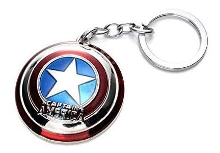 Metal Keychain Captain America Shield Marvel Coketa Coketo 0