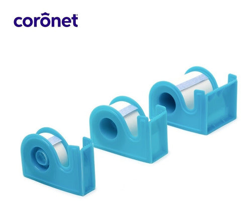 Coronet Hypoallergenic Non-Woven Adhesive Tape with Dispenser, 5cm x 9mts, 1 Unit 1