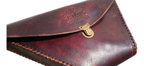 Handmade Leather Saddlebag Pouch Zanella Ceccato 150 Coffee 27