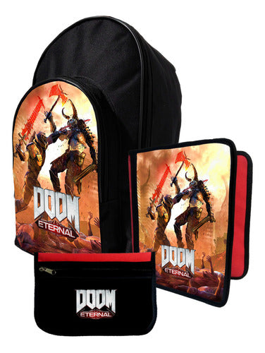 Marro Kit Backpack + Folder + Doom #550 Case 0