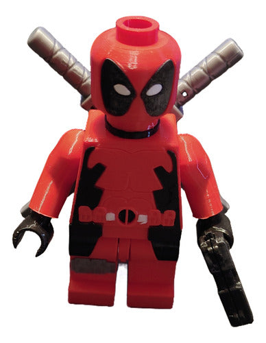 Deadpool Lego - Impreso 3d - Bako3d 0