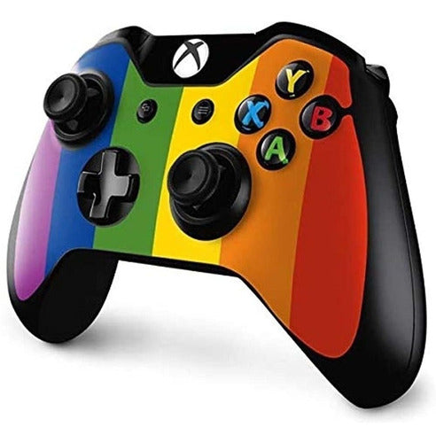 Orgullo Xbox One Controlador Piel Vertical Arco Iris Bandera 1