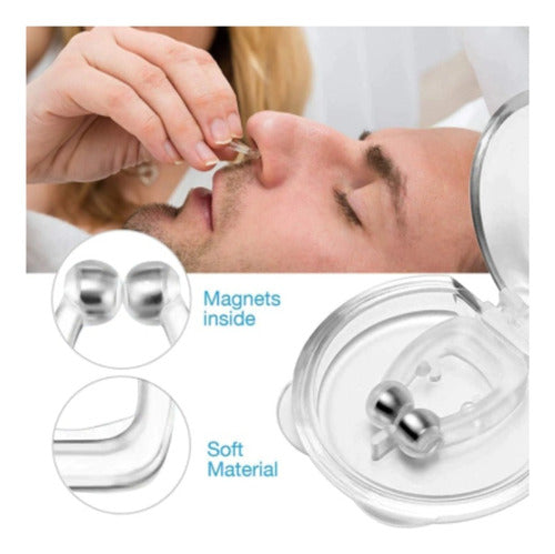 Magnetic Anti-Snoring Nasal Clip Device 8