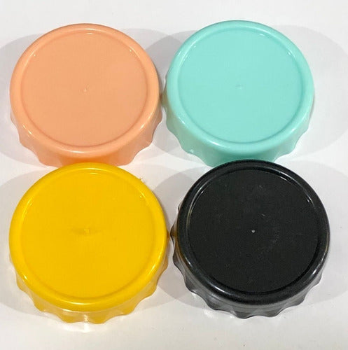 Ciega Plastic Blind Lid for Amanecer Jam Jar - Pack of 40 0