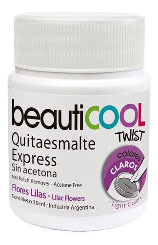 Beauticool Vegan Express Nail Polish Remover 1